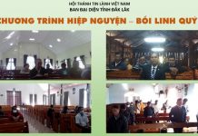 Đắk Lắk: Bồi Linh – Hiệp Nguyện Trực Tuyến Quý I/2022