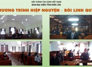 Đắk Lắk: Bồi Linh – Hiệp Nguyện Trực Tuyến Quý I/2022