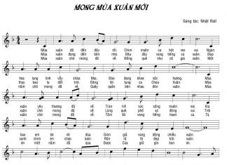 Bài hát: MONG MÙA XUÂN MỚI