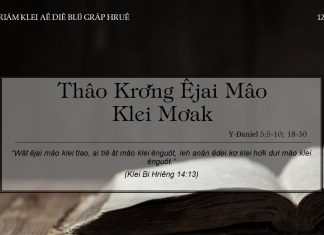 Thâo Krơ̆ng Êjai Mâo Klei Mơak – 12/1/2022