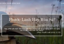 Phước Lành Hay Rủa Sả? – 13/1/2022