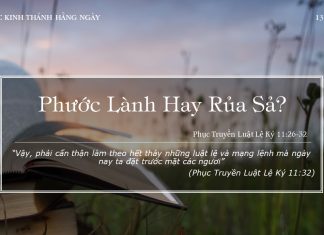 Phước Lành Hay Rủa Sả? – 13/1/2022