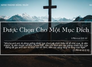Được Chọn Cho Một Mục Đích – 2/1/2022