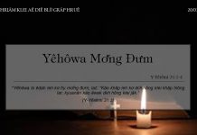 Yêhôwa Mơ̆ng Đưm – 20/1/2022