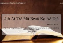 Jih Ai Tiê Mă Bruă Kơ Aê Diê – 21/1/2022