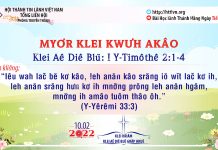Myơr Klei Kwưh Akâo – 10/2/2022
