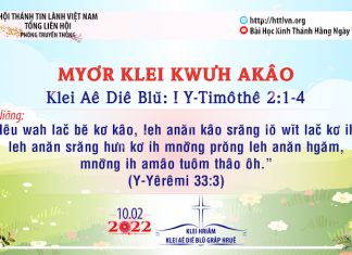 Myơr Klei Kwưh Akâo – 10/2/2022