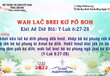 Wah Lač Brei Kơ Pô Roh – 12/2/2022