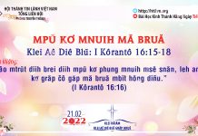 Mpŭ Kơ Mnuih Mă Bruă – 21/2/2022