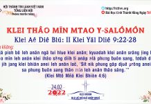 Klei Thâo Mĭn Mtao Y‑Salômôn – 24/2/2022