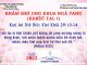 Knăm Mđĭ Jing Khua Ngă Yang (Kdrêč Tal 1) – 25/2/2022