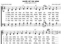 Bài hát: Người Nữ Tin Kính Chúa