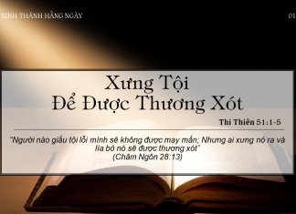 Xưng Tội Để Được Thương Xót – 1/3/2022