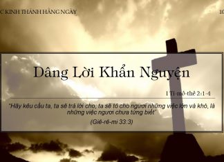Dâng Lời Khẩn Nguyện – 10/2/2022