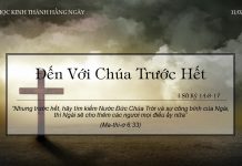 Đến Với Chúa Trước Hết – 11/2/2022