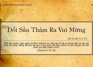 Đổi Sầu Thảm Ra Vui Mừng – 18/2/2022