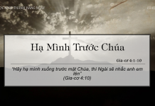 Hạ Mình Trước Chúa – 3/3/2022