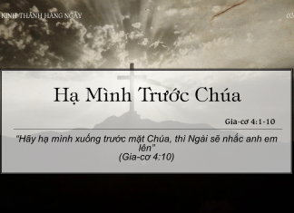 Hạ Mình Trước Chúa – 3/3/2022