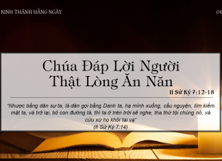 Chúa Đáp Lời Người Thật Lòng Ăn Năn – 4/3/2022