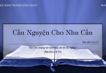 Cầu Nguyện Cho Nhu Cầu – 6/2/2022