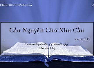 Cầu Nguyện Cho Nhu Cầu – 6/2/2022