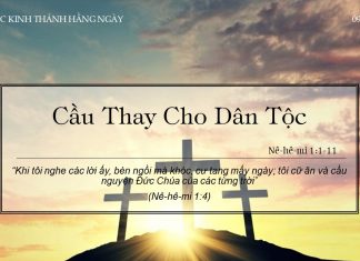Cầu Thay Cho Dân Tộc – 9/2/2022