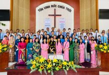 Cà Mau: Bồi Linh – Hiệp Nguyện Giáo Phẩm – Chấp sự Quý I/Năm 2022