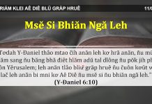 Msĕ Si Bhiăn Ngă Leh – 11/3/2022