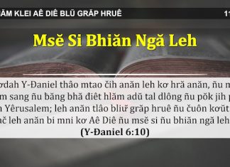 Msĕ Si Bhiăn Ngă Leh – 11/3/2022