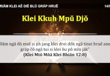 Klei Kkuh Mpŭ Djŏ – 14/3/2022