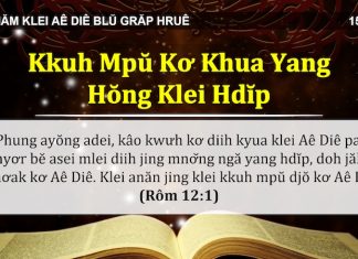 Kkuh Mpŭ Kơ Khua Yang Hŏng Klei Hdĭp – 15/3/2022