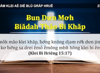 Ƀun Dưn Mơh Ƀiădah Thâo Bi Khăp – 27/3/2022