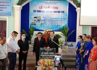 Phú Yên: HT Hòa Phú Khởi Công Xây Dựng Nhà Thờ & Nhà Cơ Đốc Giáo Dục