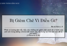 Bị Gièm Chê Vì Điều Gì? – 10/3/2022