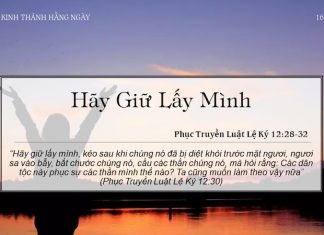 Hãy Giữ Lấy Mình – 16/3/2022