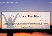 Cia Li Ceev Tus Kheej – 16/3/2022