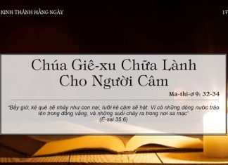 Chúa Giê-xu Chữa Lành Cho Người Câm – 17/3/2022