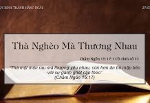 Thà Nghèo Mà Thương Nhau – 27/3/2022