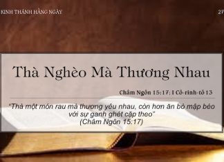 Thà Nghèo Mà Thương Nhau – 27/3/2022