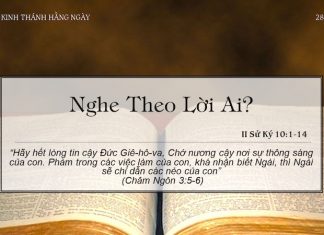 Nghe Theo Lời Ai? – 28/3/2022