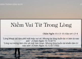 Niềm Vui Từ Trong Lòng – 13/3/2022