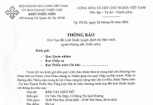 Khối Thiếu Niên: Thông Báo Trại Bồi Linh, Huấn Luyện Cho Đặc Trách, Người Hướng Dẫn Thiếu Niên