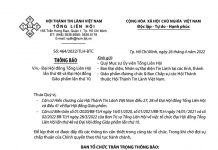 Thông báo: Đại Hội Đồng Tổng Liên Hội Lần Thứ 48 và Đại Hội Đồng Giáo Phẩm Lần Thứ 10
