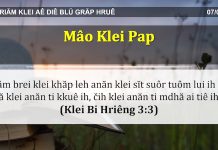 Mâo Klei Pap – 7/4/2022