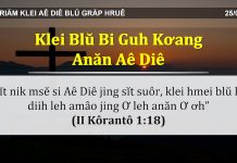 Klei Blŭ Bi Guh Kơang Anăn Aê Diê – 25/4/2022