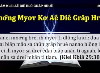 Mnơ̆ng Myơr Kơ Aê Diê Grăp Hruê – 29/4/2022