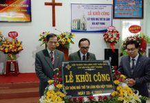 Phú Yên: HTTL Hòa Hiệp Trung Khởi Công Xây Dựng Nhà Thờ