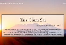 Tsis Chim Sai – 10/4/2022