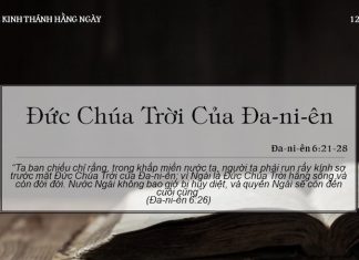 Đức Chúa Trời Của Đa-ni-ên – 12/4/2022