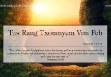 Tus Raug Txomnyem Vim Peb – 15/4/2022